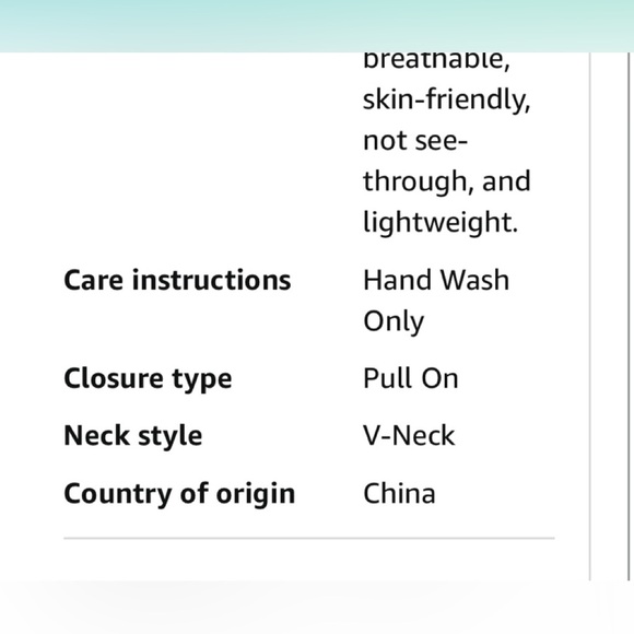 Summer tank top from Amazon - Picture 7 of 7